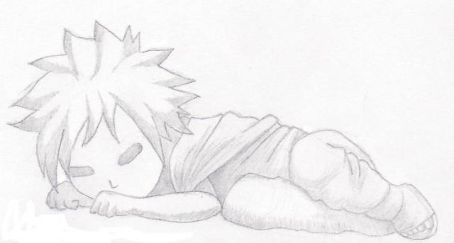 Sleeping little Gaara